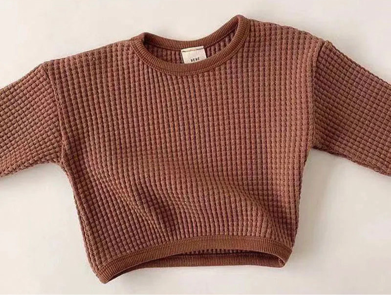 Waffle Knit Sweater