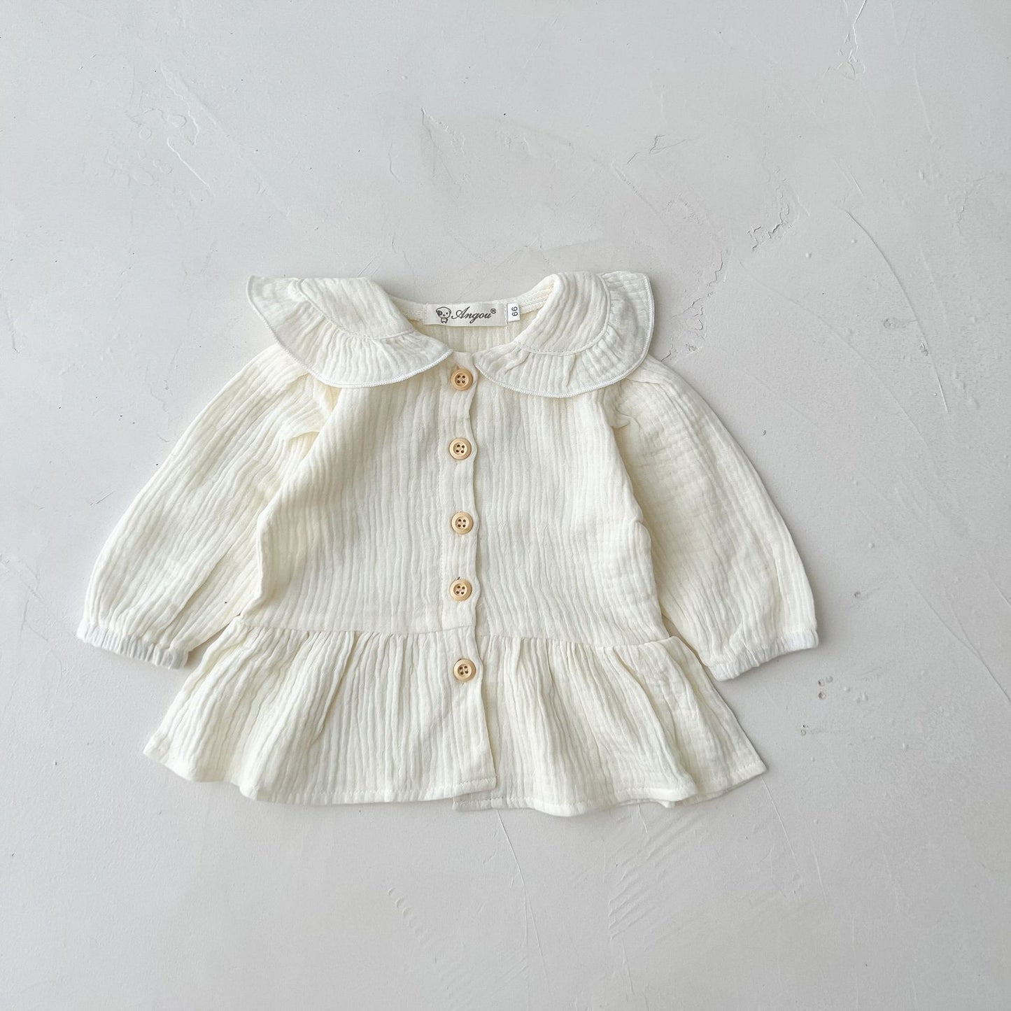 Girls Waist Trimming Blouse