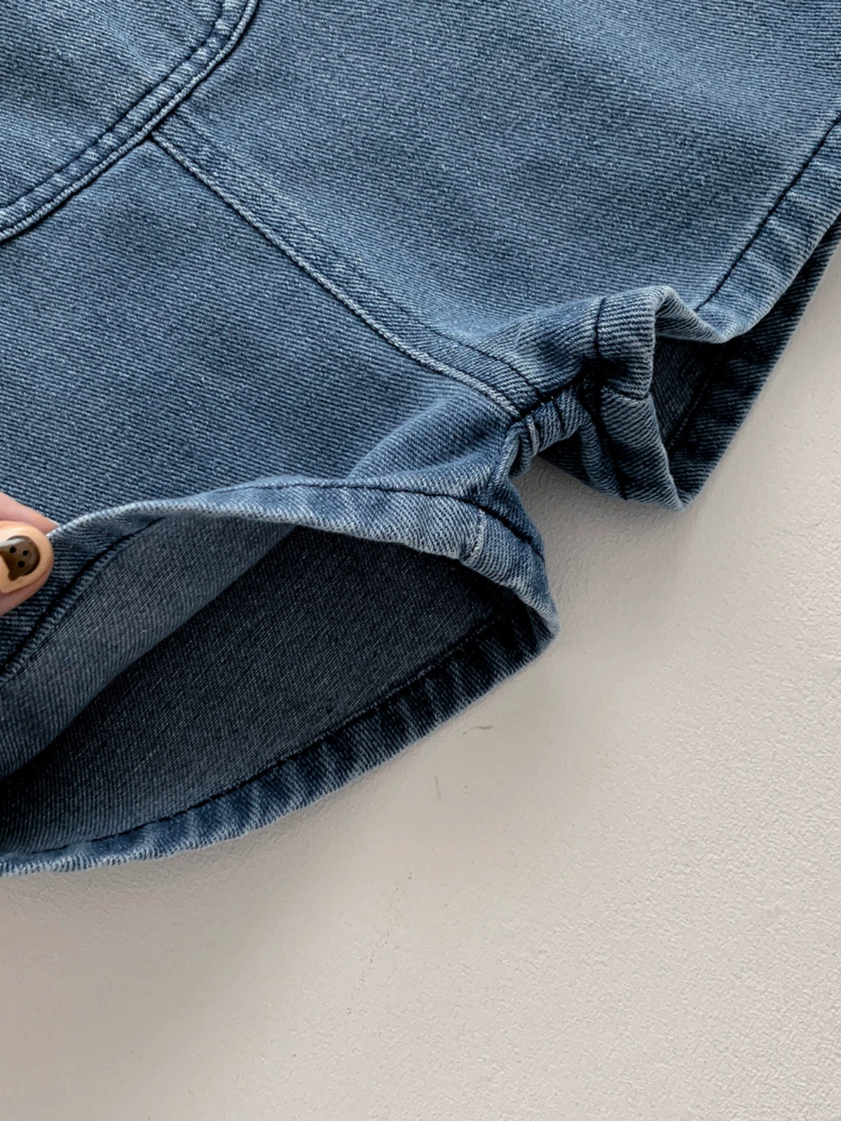 Cowboy Denim Overalls and T-shirt