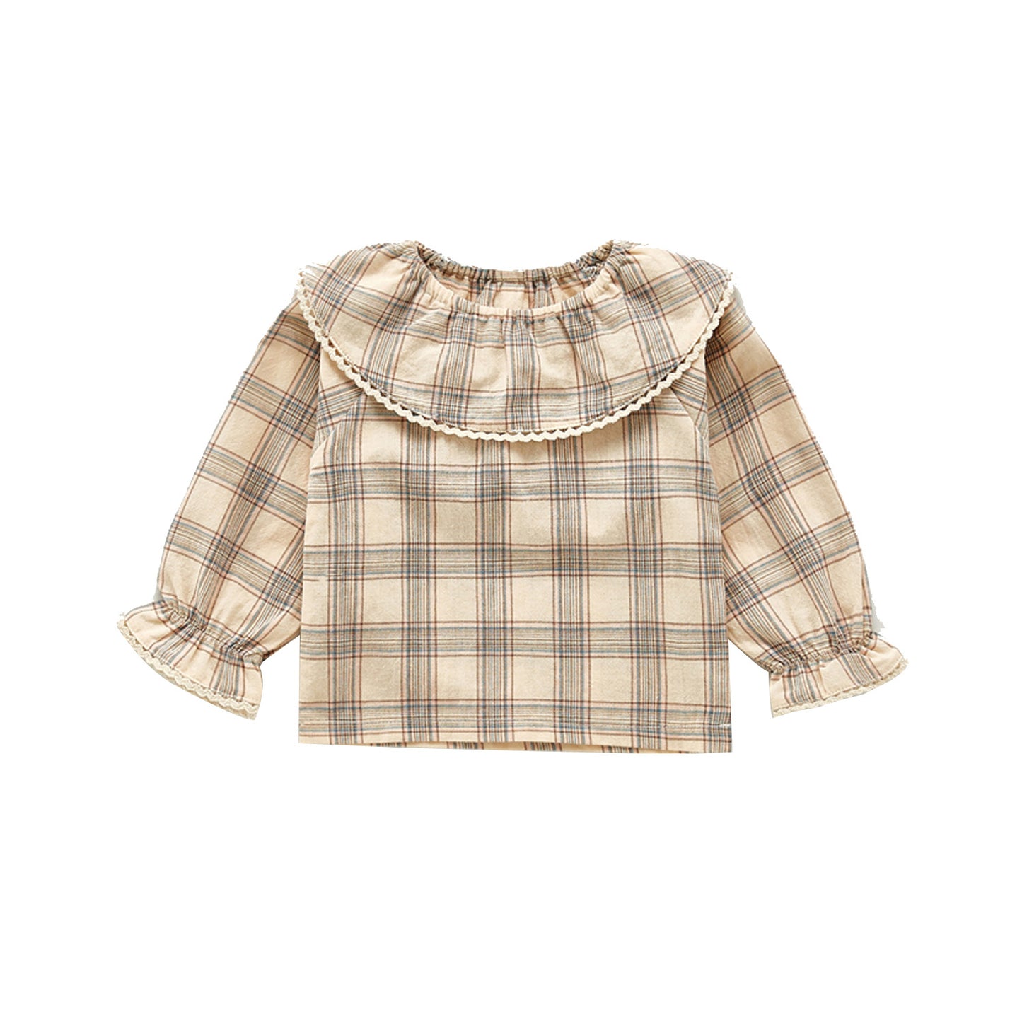 Girls Waist Trimming Blouse