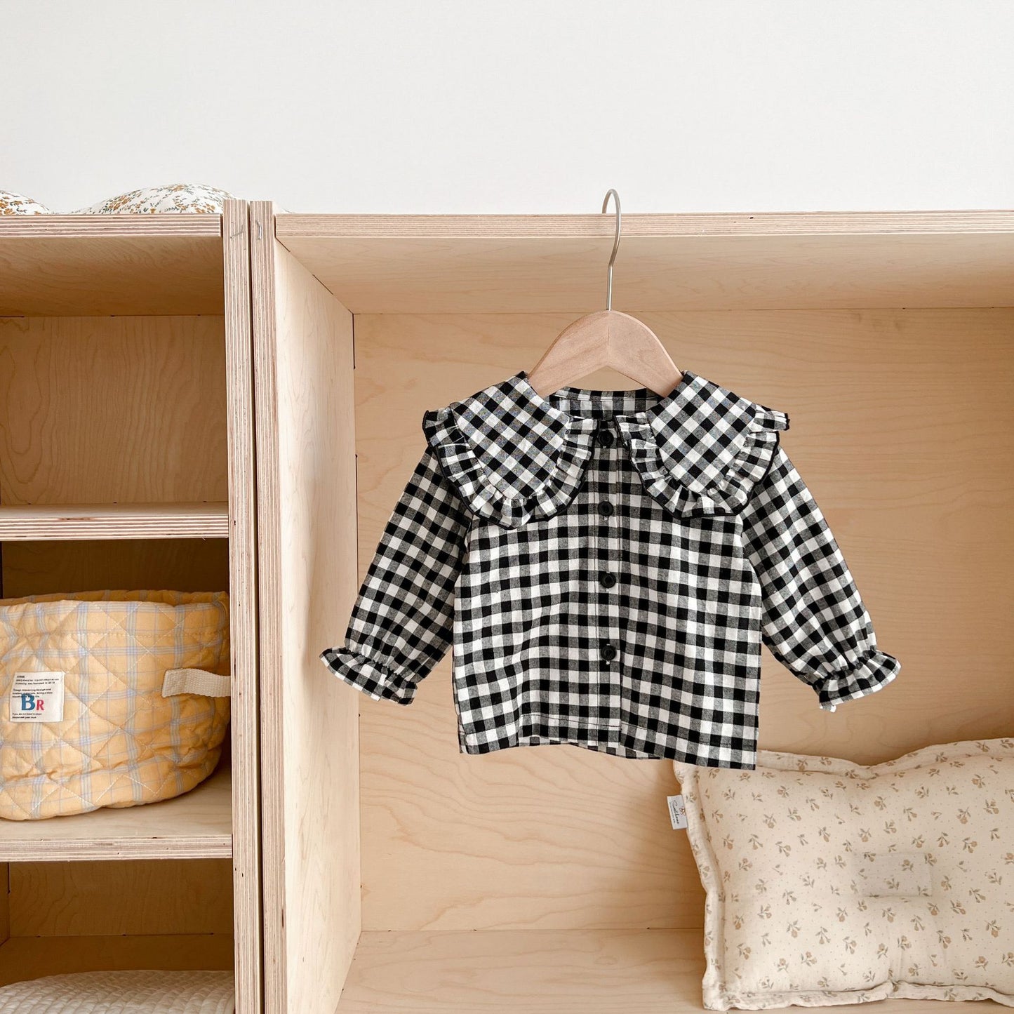 Girls Waist Trimming Blouse
