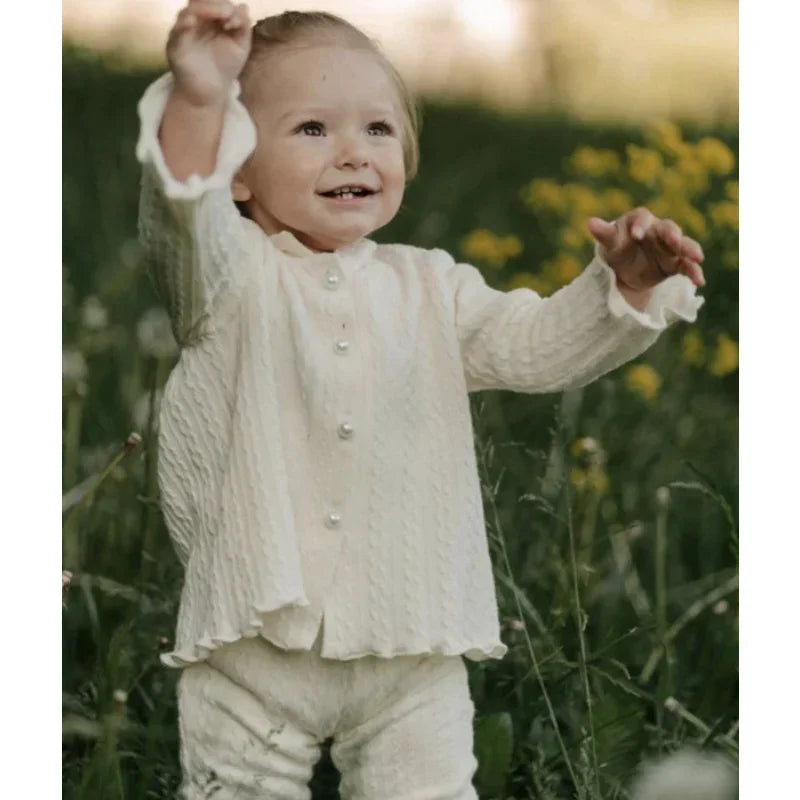 Girls Knitted Temperament Set