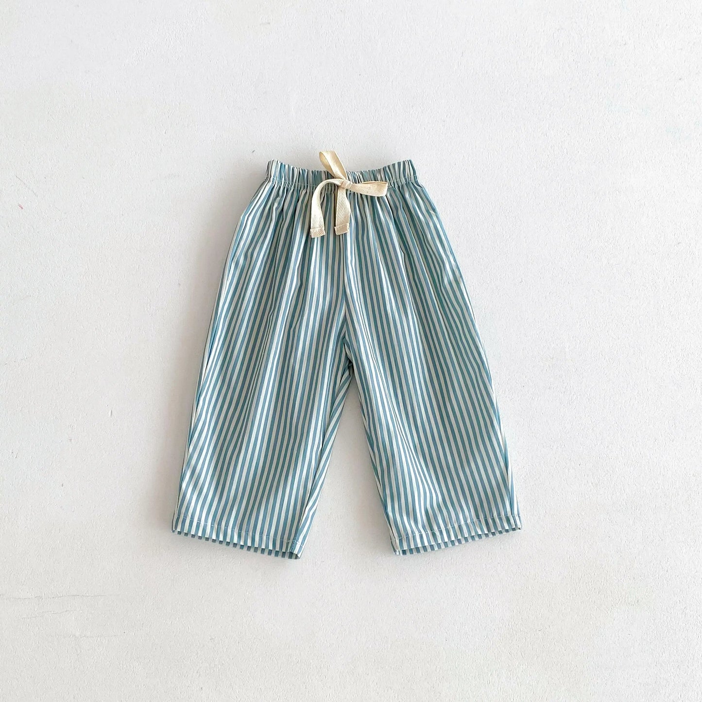 Striped Thin Harem Pants
