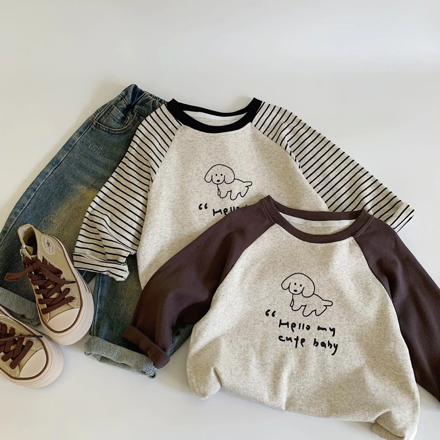 Boys Dog Cartoon Shirt