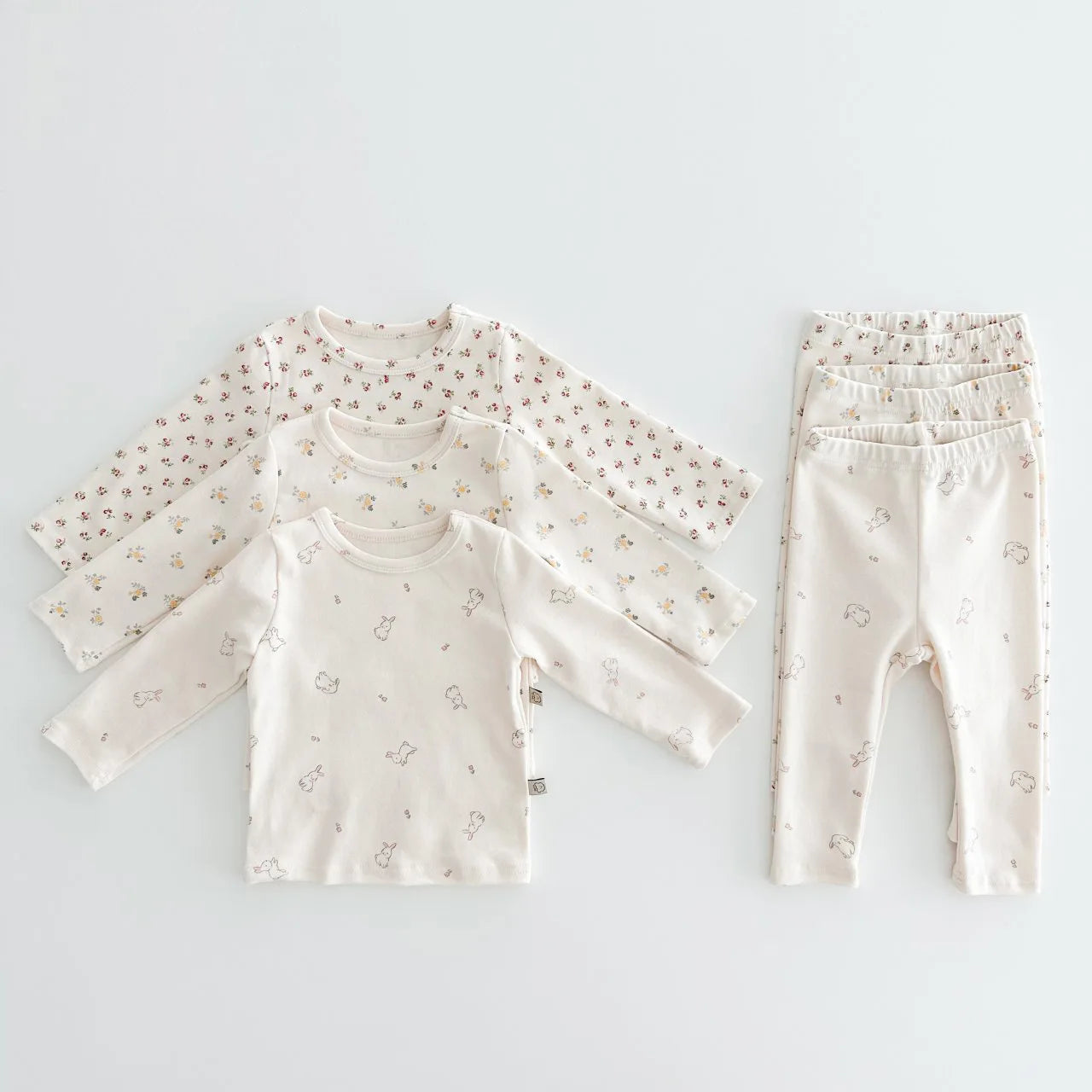 Unisex Cotton Print Pajama Set