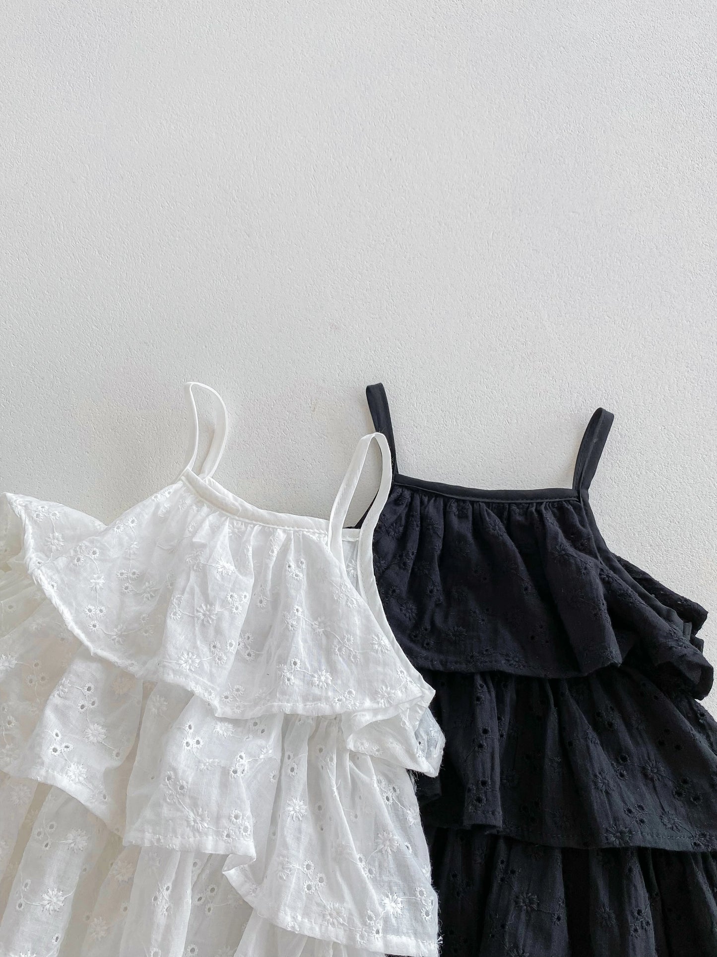 Princess Cotton Sling Romper Dress