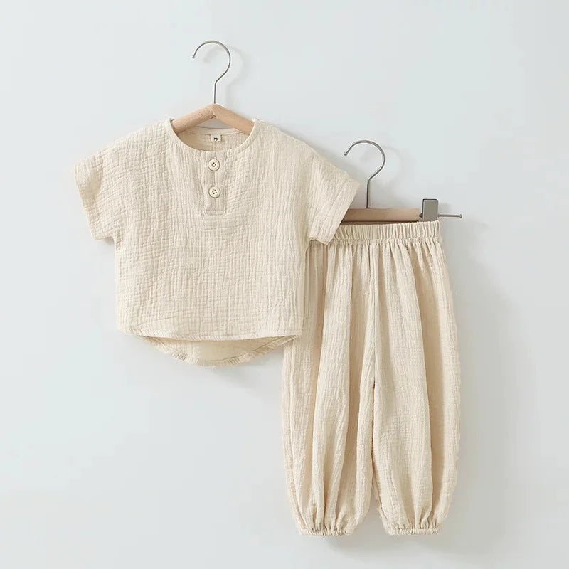 Breathable Organic Cotton Set