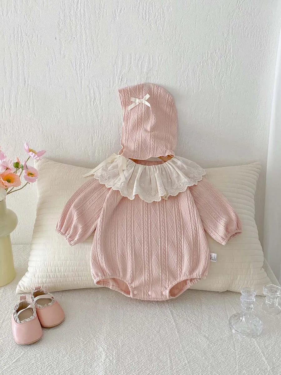 Sweet Laced Doll Collar Set