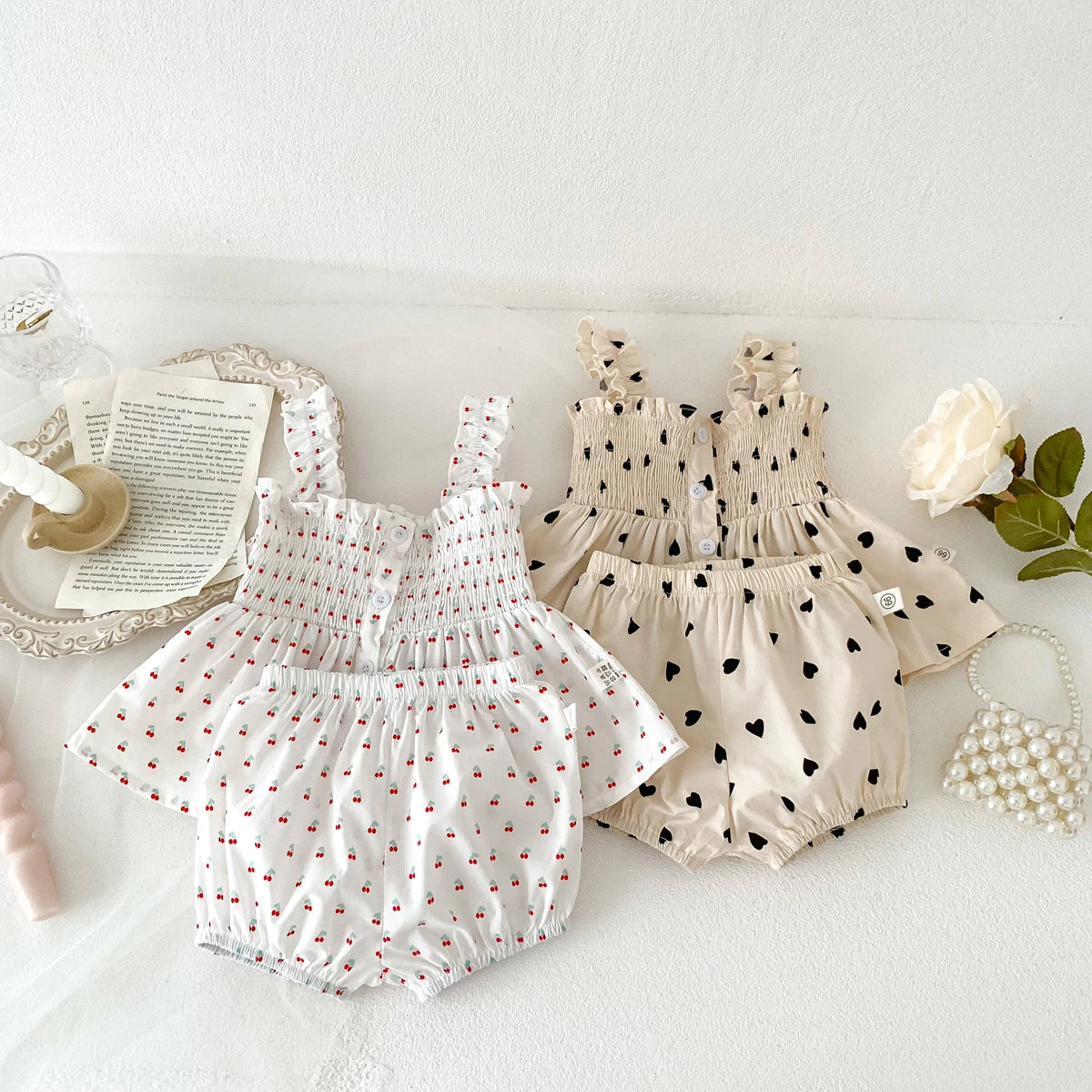 Cherry Heart Sling Sets