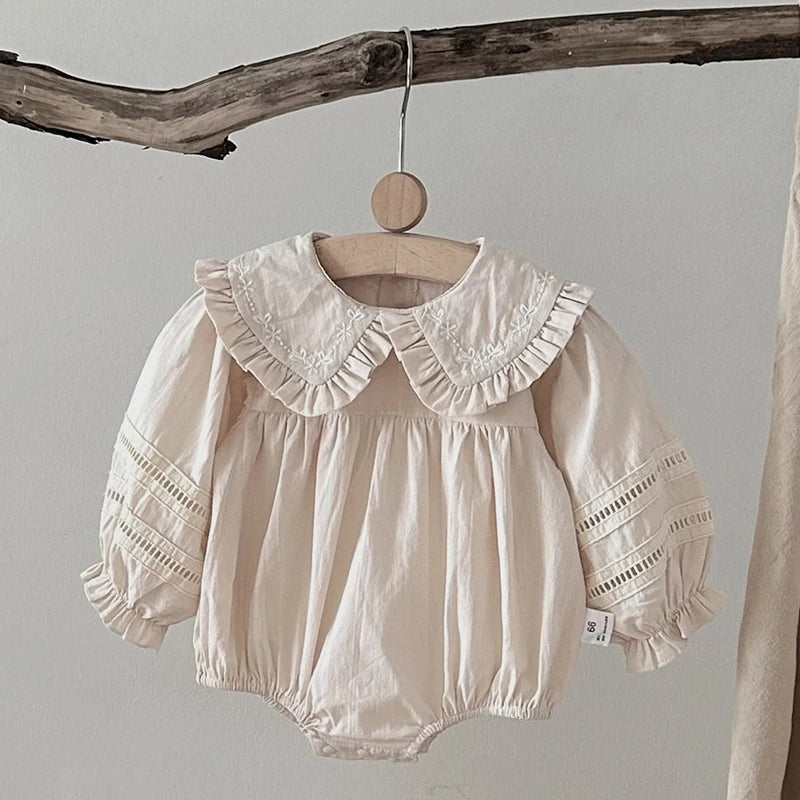 Girls Wide Sleeve Romper