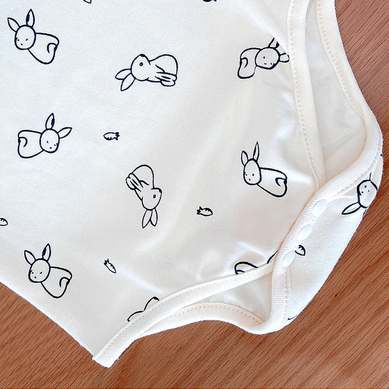 Pattern Cotton Bodysuit