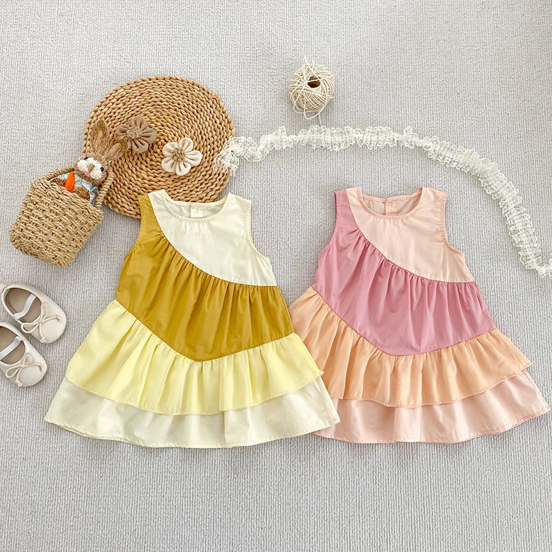 Patched Colours Dress