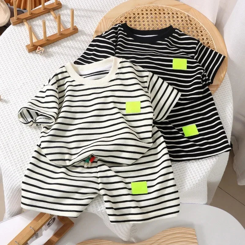 Striped Tracksuit Set