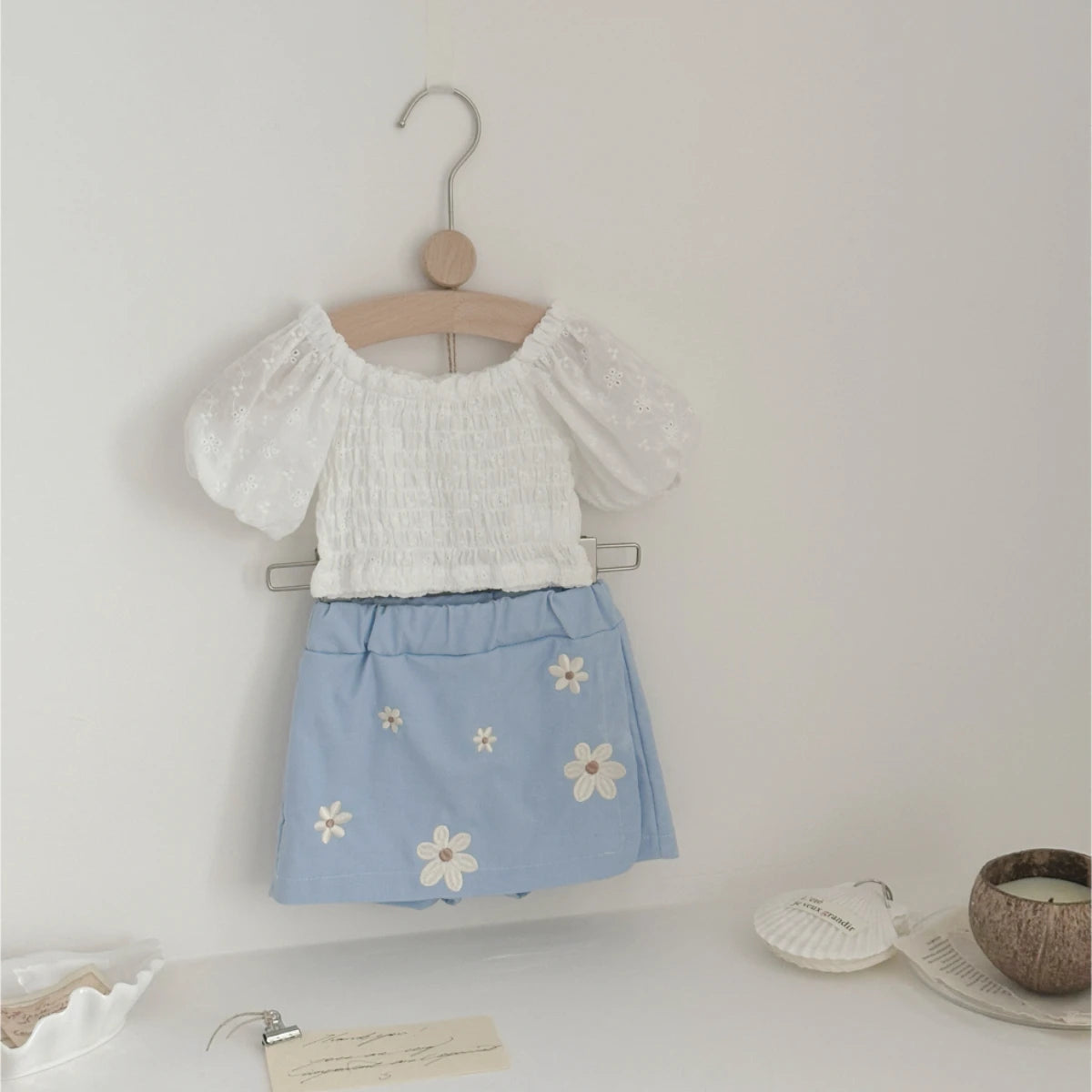 Embroidery Floral Set