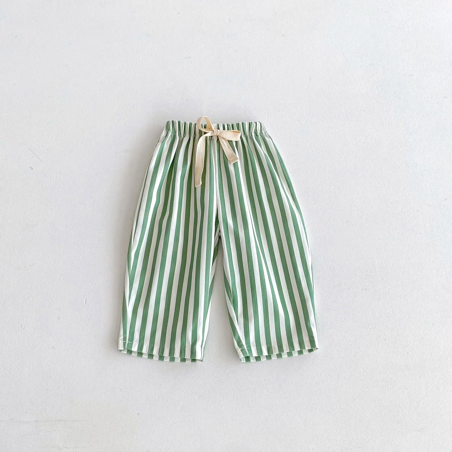 Striped Thin Harem Pants