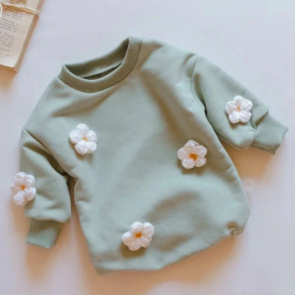 Patched Sweater Romper