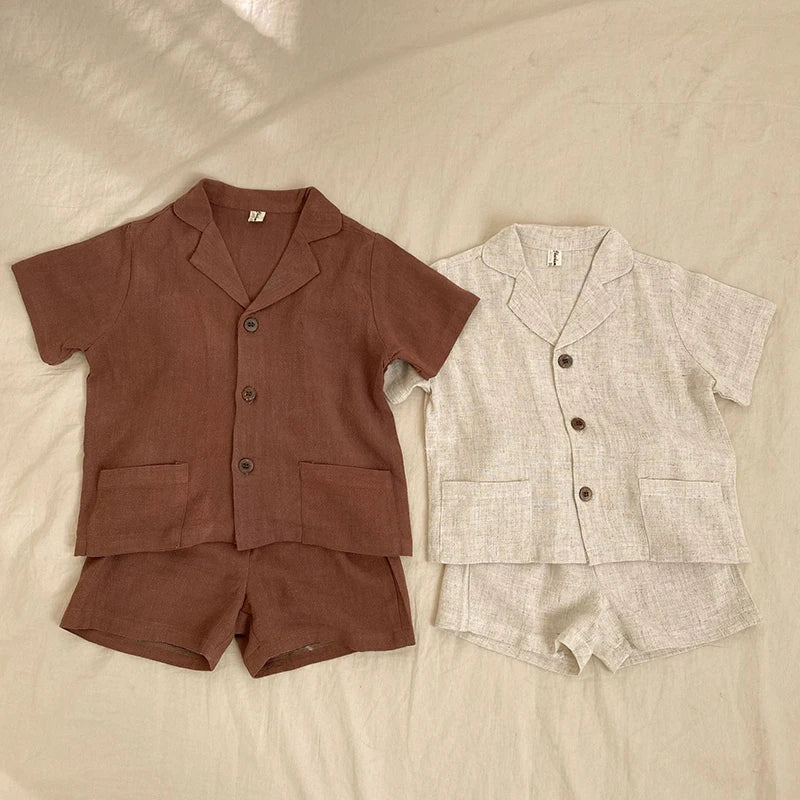 Boys Short Sleeved Set