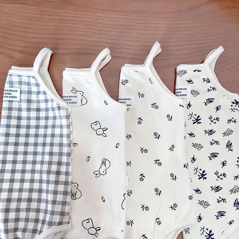 Pattern Cotton Bodysuit