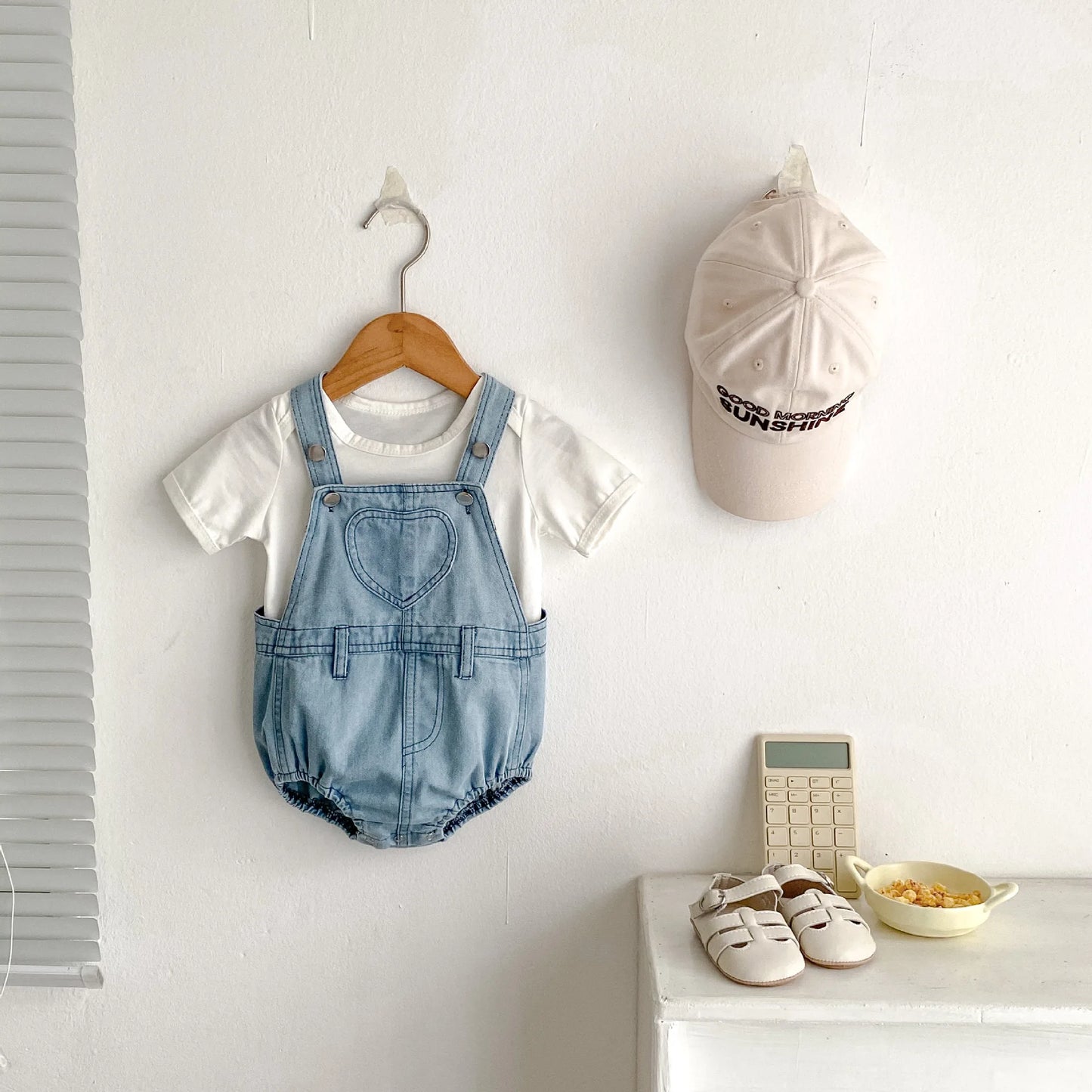 Cowboy Strap Romper