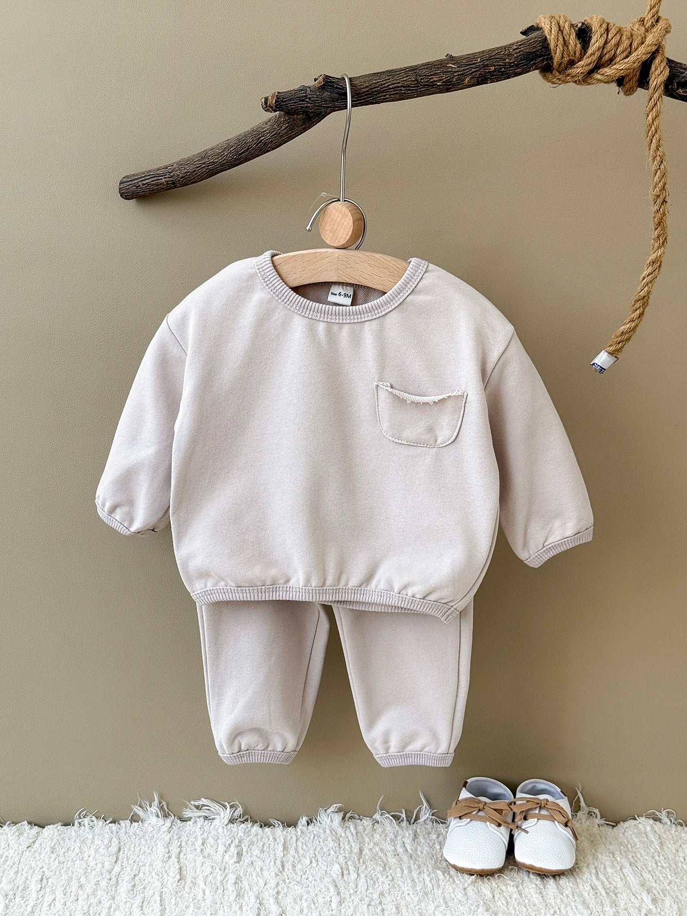 Neutral Sweatsuit Set