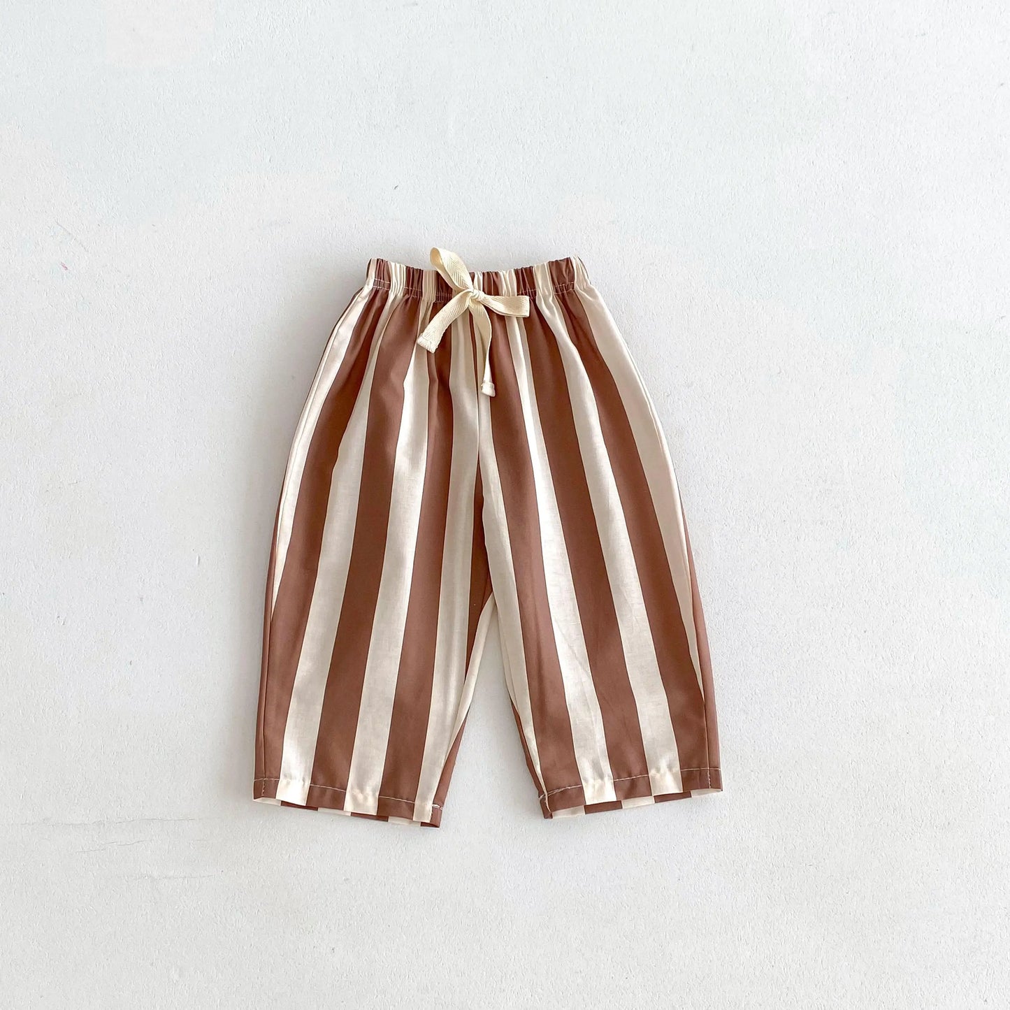 Striped Thin Harem Pants
