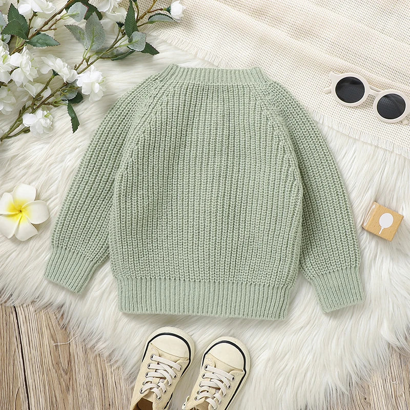 Hedgehog Embroidery Knit Cardigan