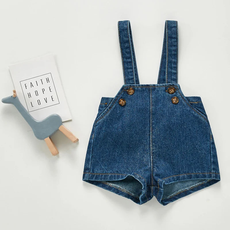 Boys Denim Cowboy Romper