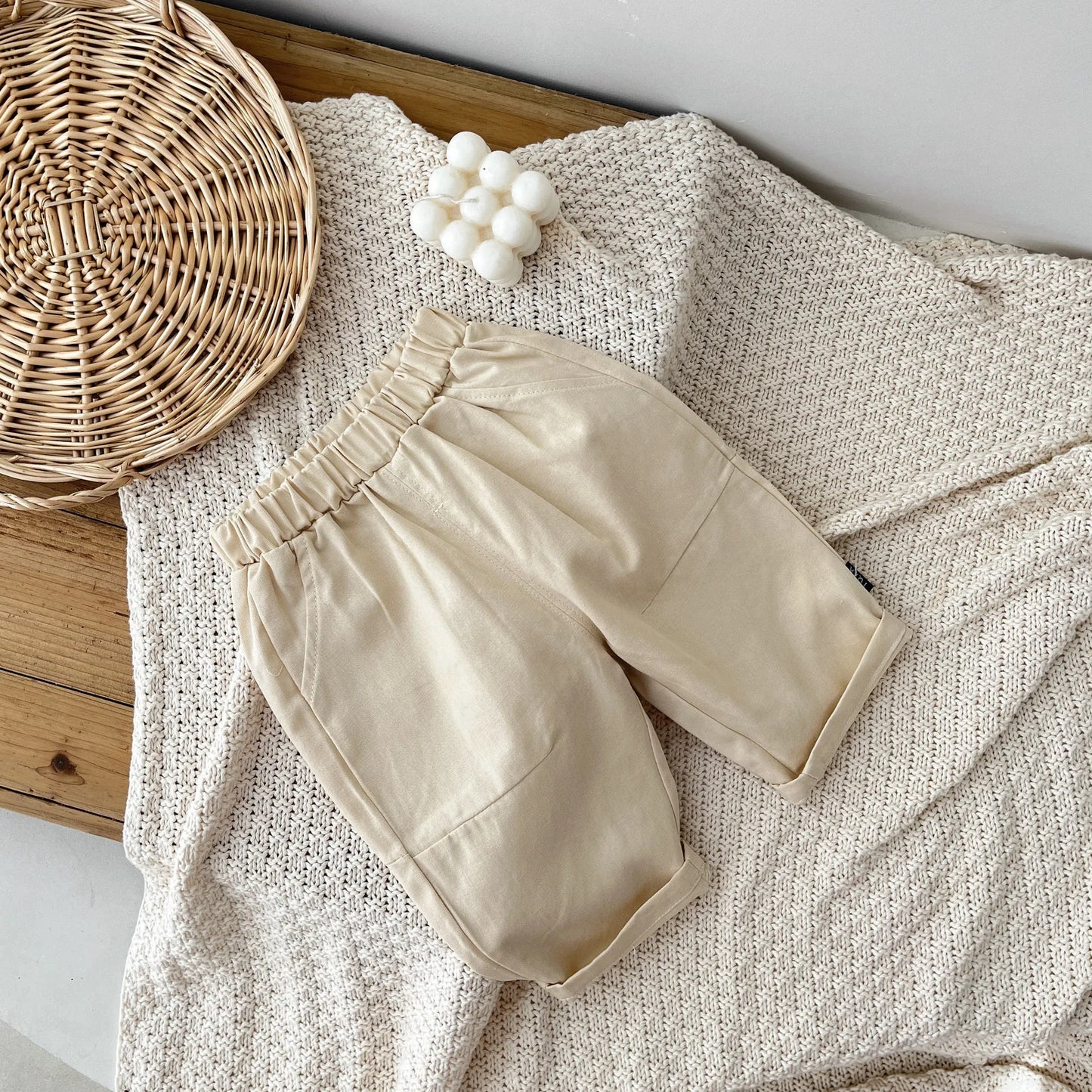 Wide Leg Pocket Pants