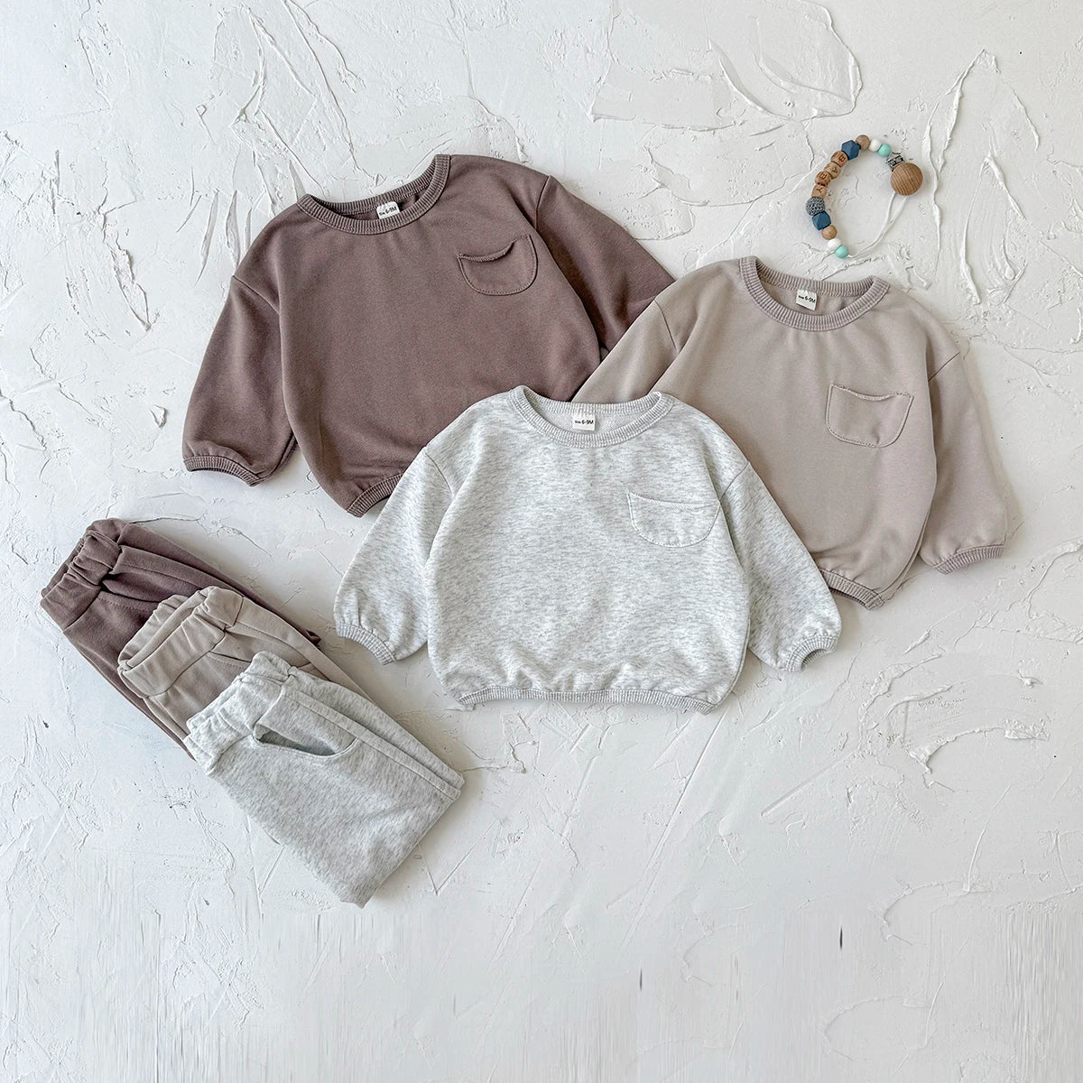 Neutral Sweatsuit Set