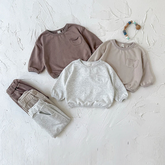 Neutral Sweatsuit Set