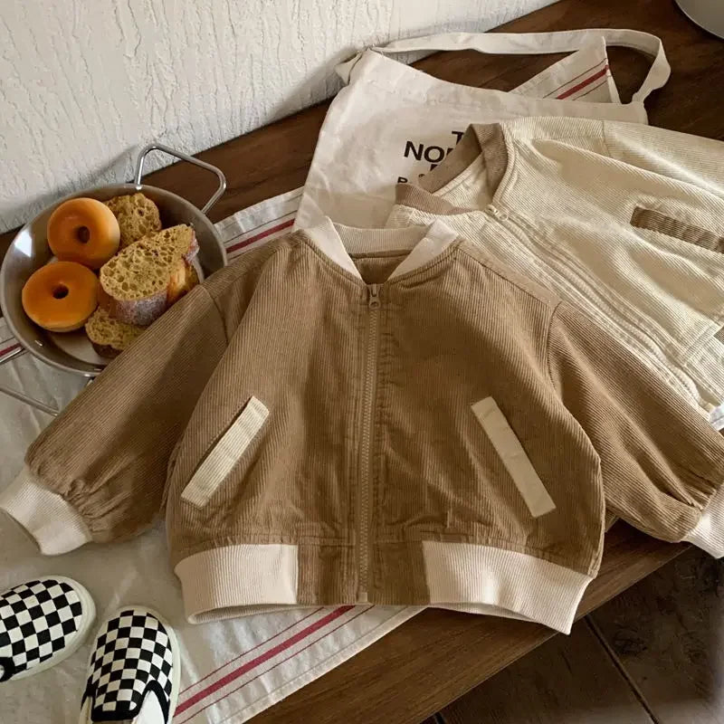 Unisex Retro Corduroy Jacket