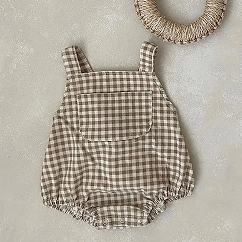 Sleeveless Pocket Romper
