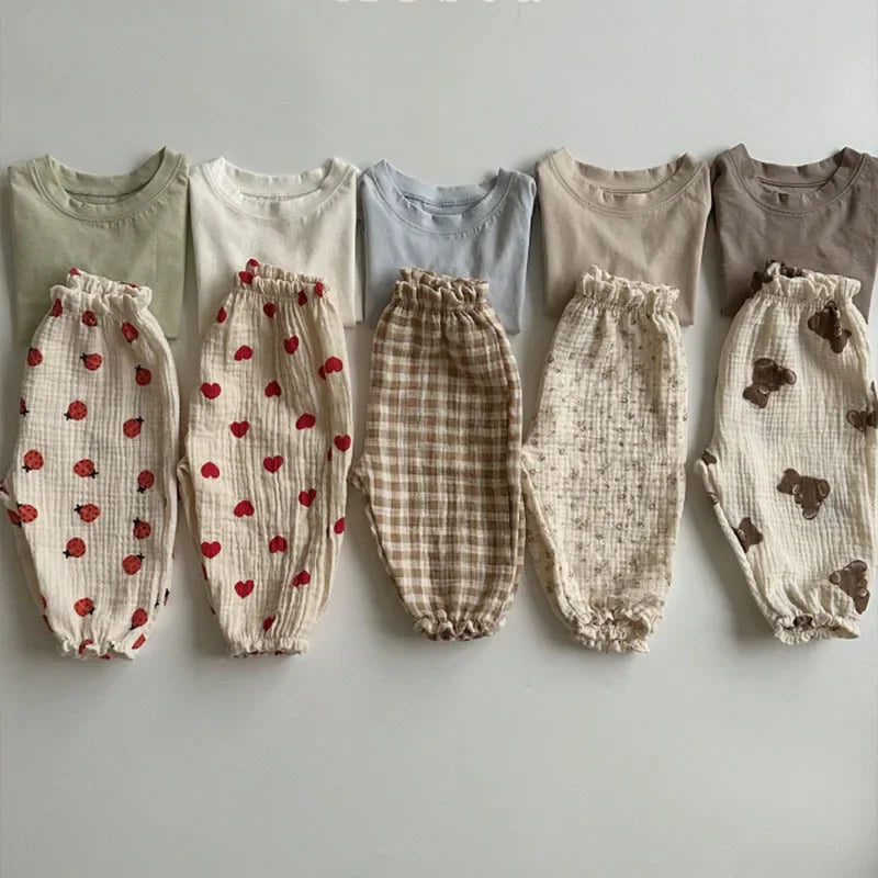 Cute Print Soft Muslin Cotton Bloomers