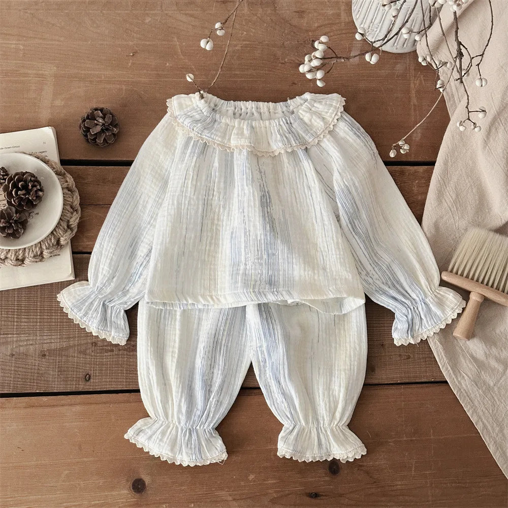 Cotton Yarn Sleepwear Set
