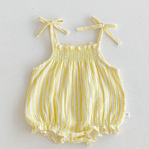 Sleeveless Lace Splicing Romper