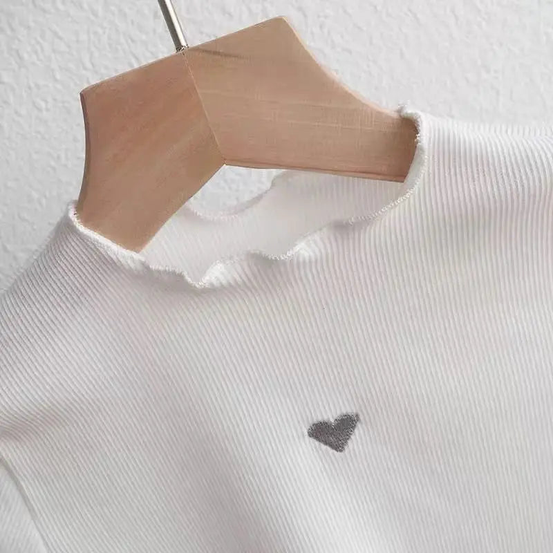 Heart Ruffle Shirt