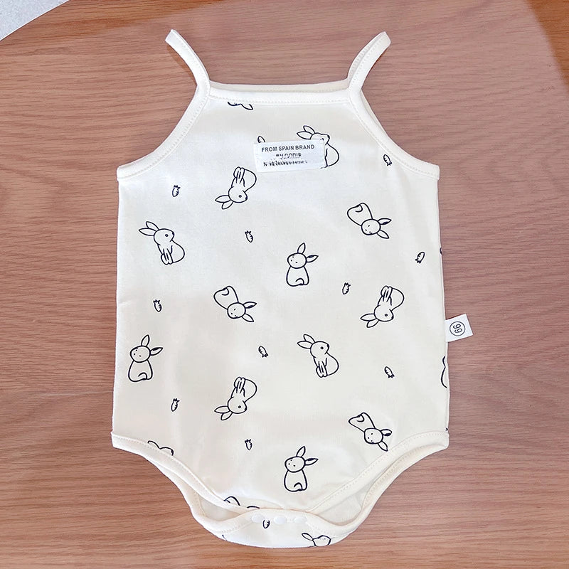 Pattern Cotton Bodysuit