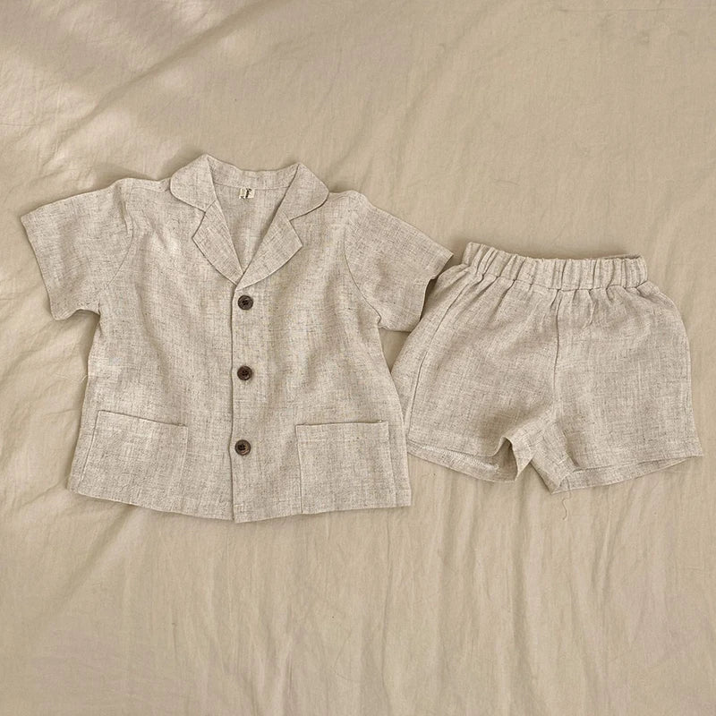Boys Short Sleeved Set