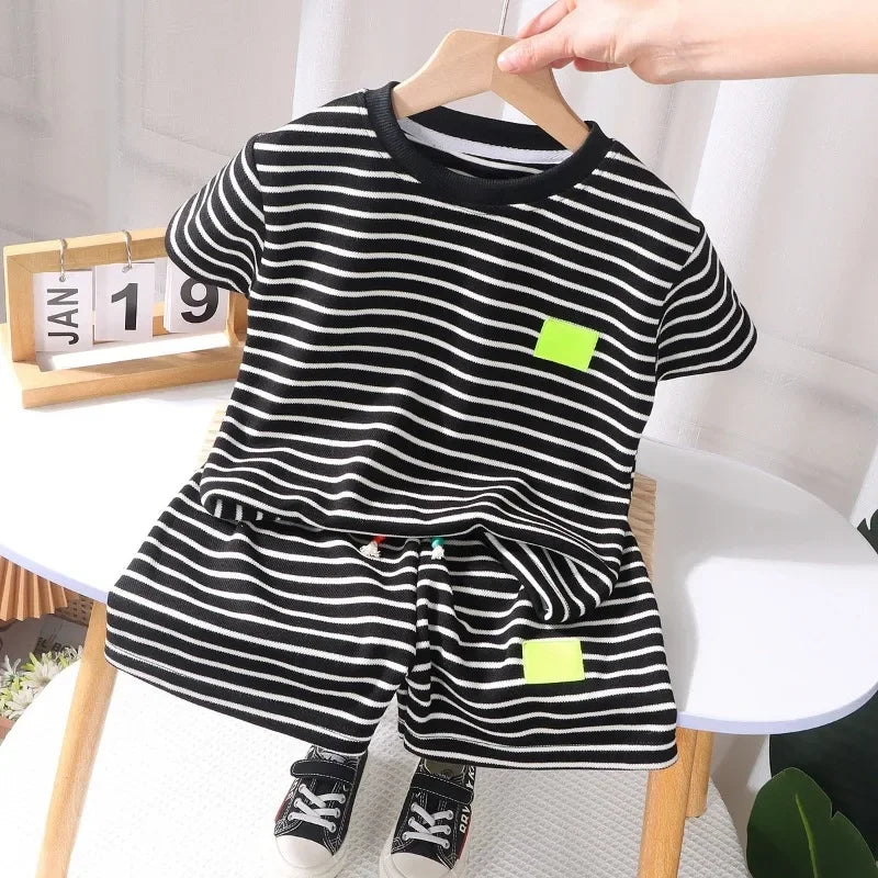Striped Tracksuit Set