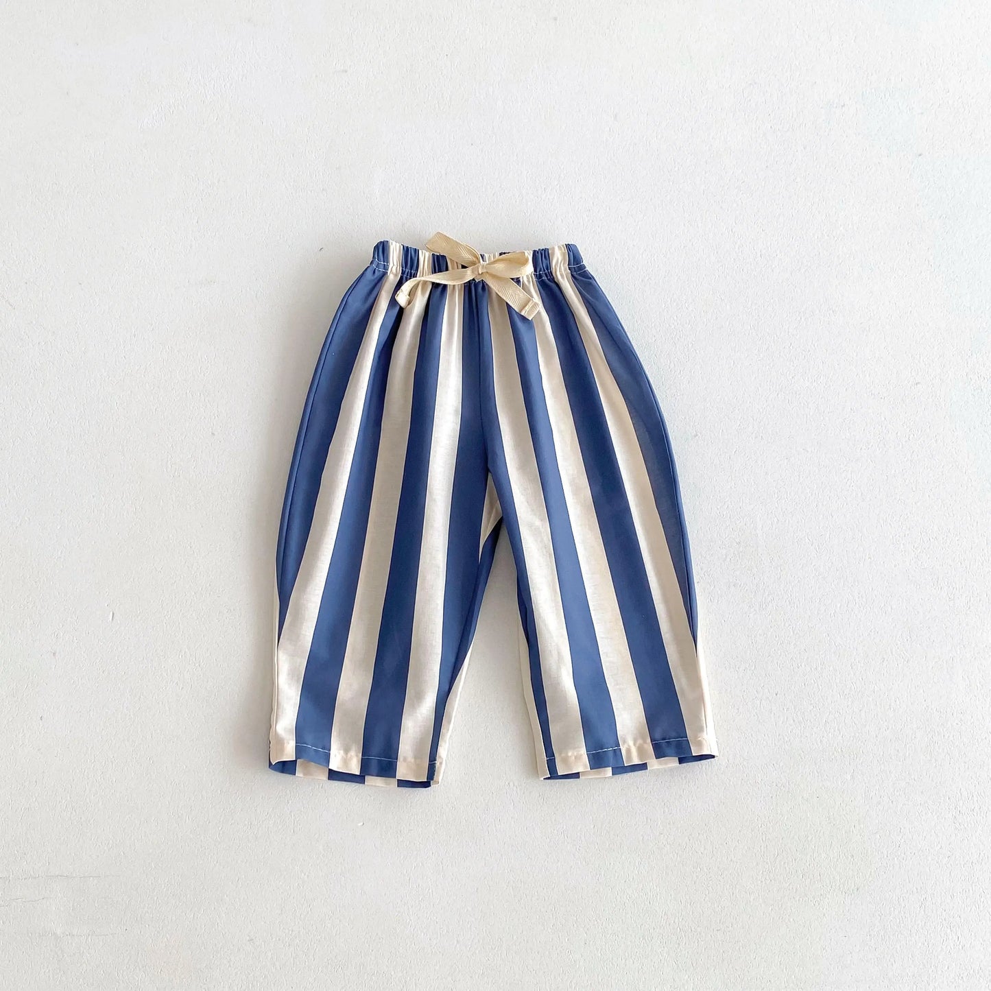 Striped Thin Harem Pants