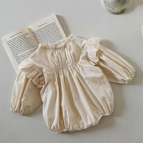 Girls Wide Sleeve Romper