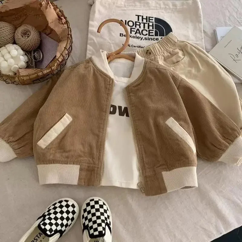 Unisex Retro Corduroy Jacket