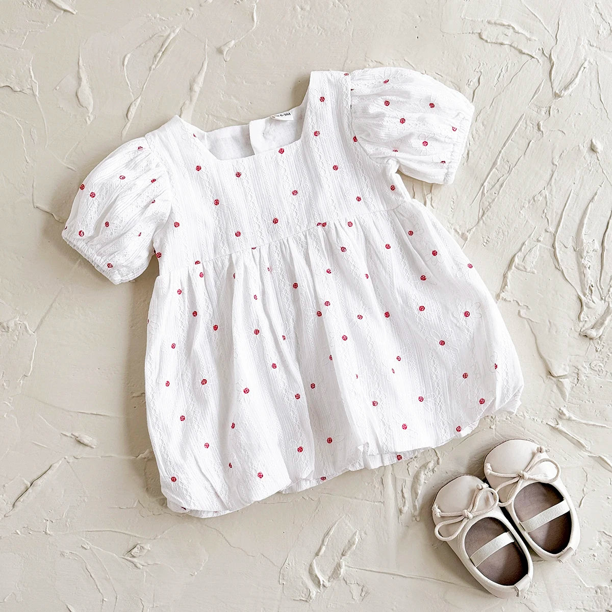 Polka Dot Floral Dress