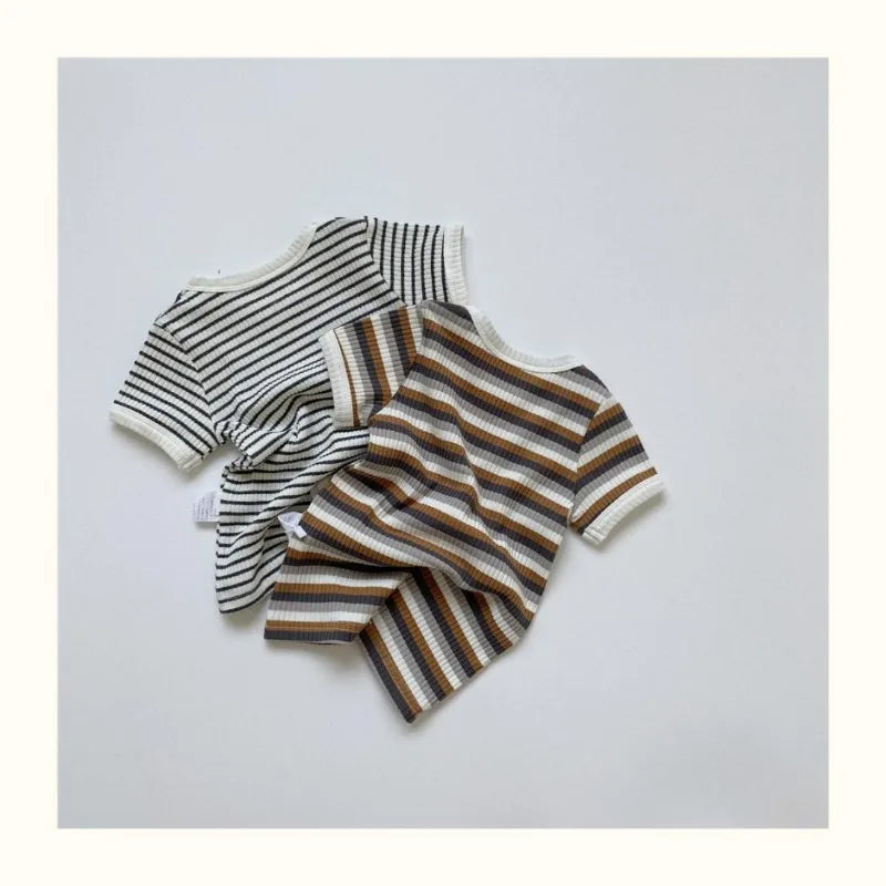 Ribbed Striped Set