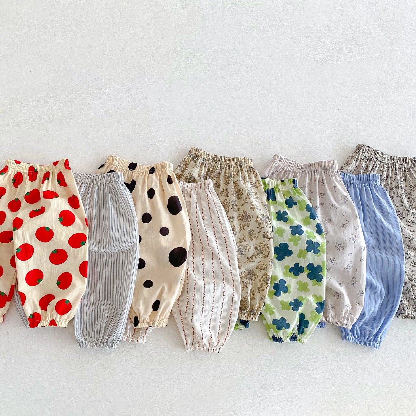 Big Print Parachute Pants
