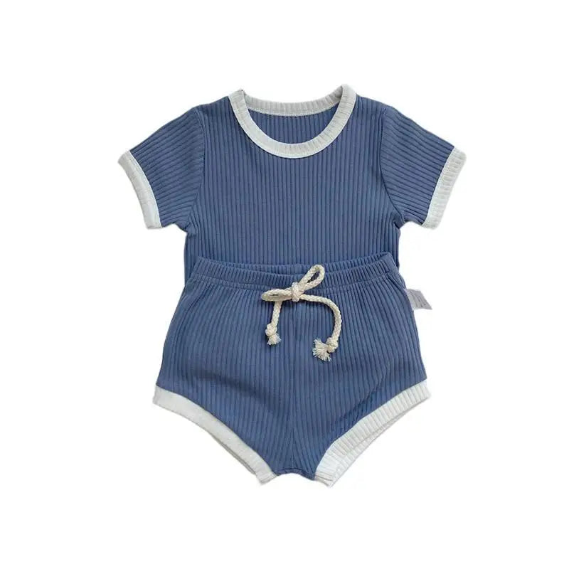 Ribbed Striped Set