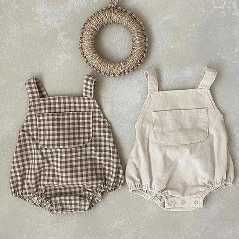 Sleeveless Pocket Romper