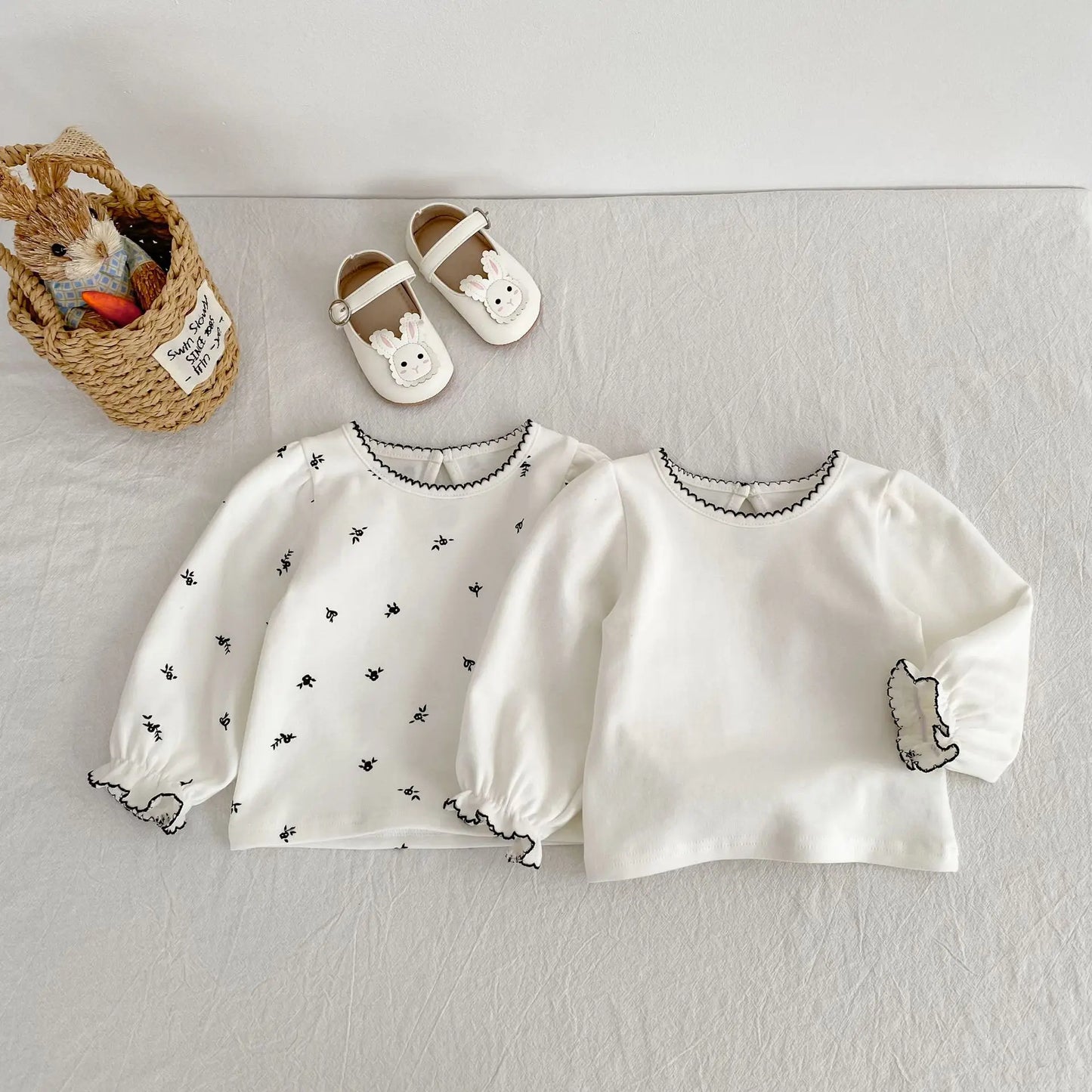 Exquisite Bubble Sleeve Shirt