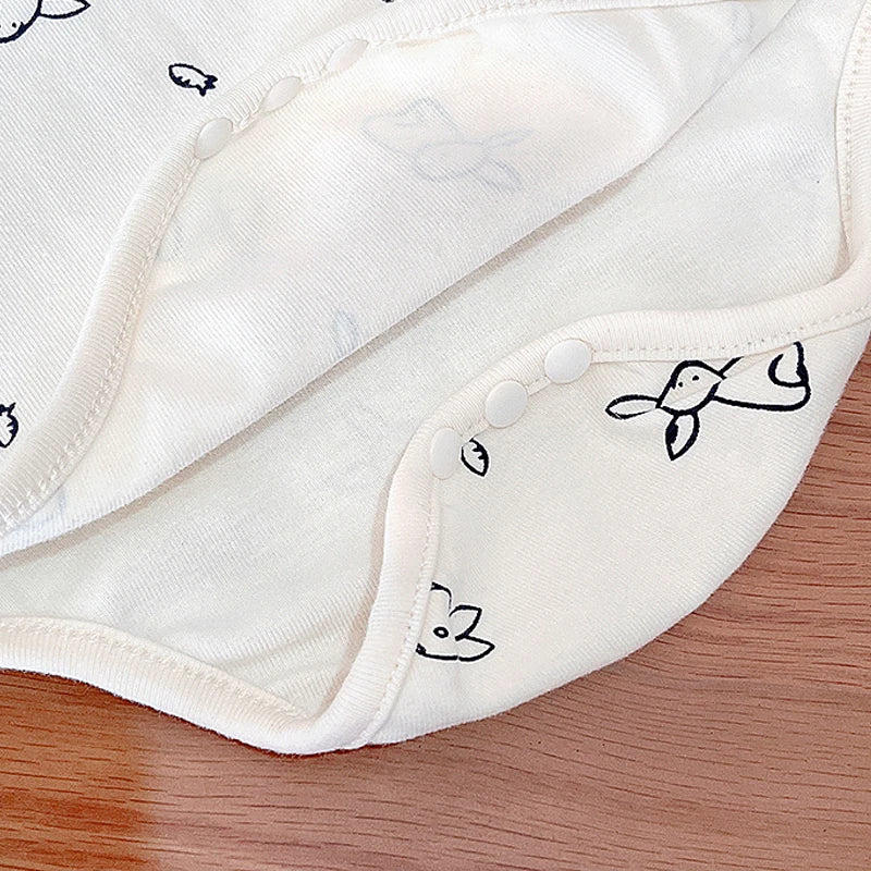 Pattern Cotton Bodysuit