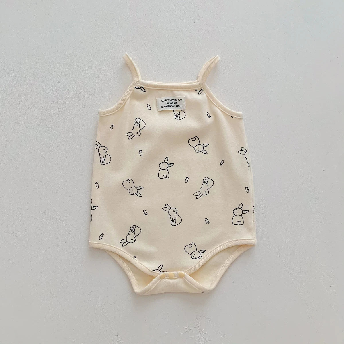 Sling Bunny Pattern Bodysuit